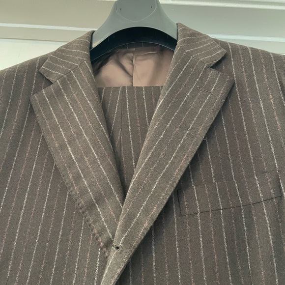 [Luciano barbera] wool & cashmere mens suit - Picture 3 of 8